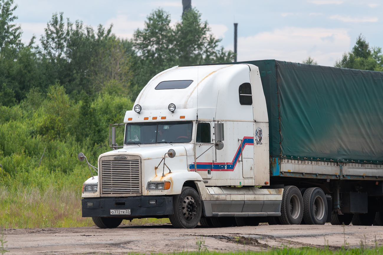 Владимирская область, № О 772 ТК 33 — Freightliner FLD 120