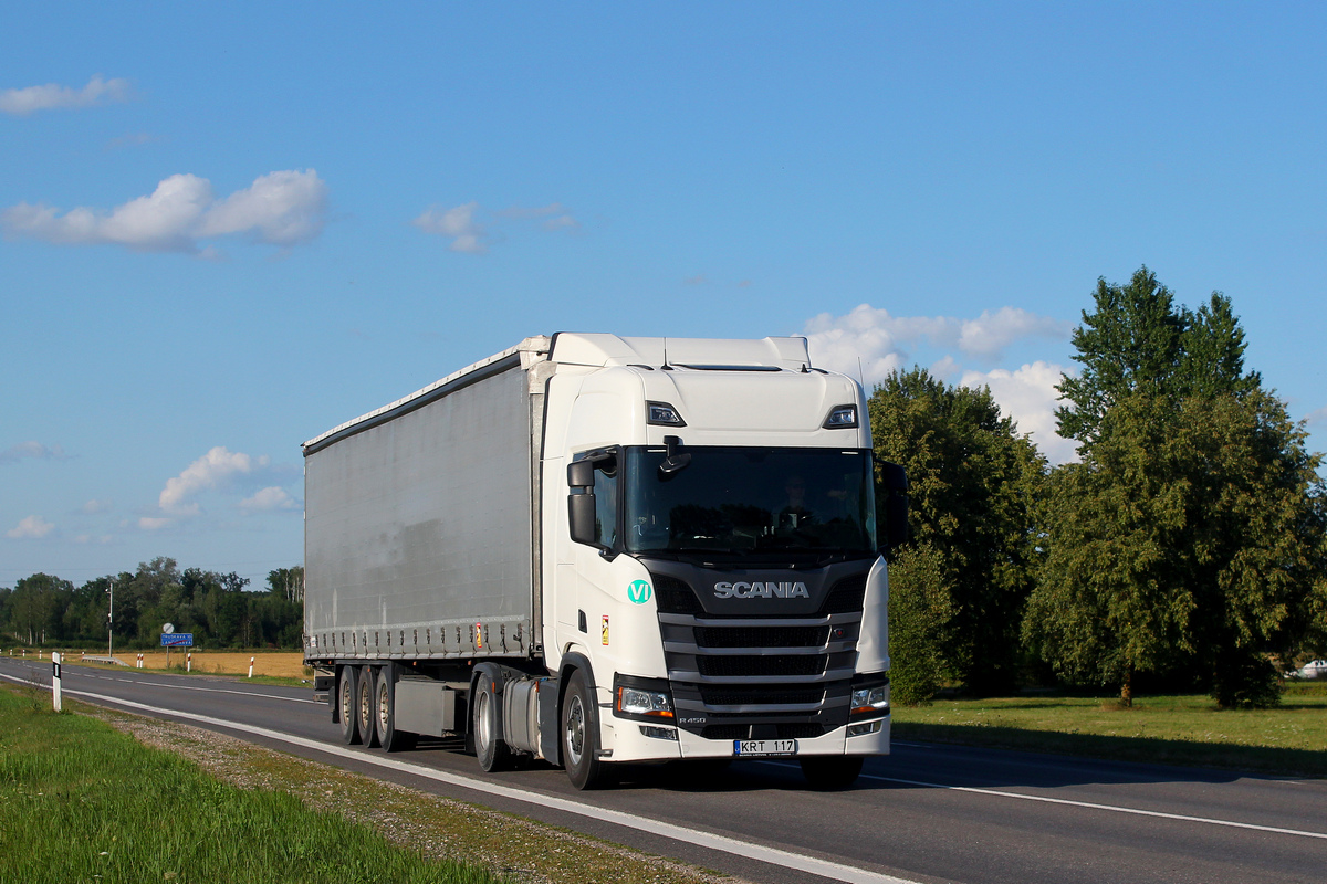 Литва, № KRT 117 — Scania ('2016) R450