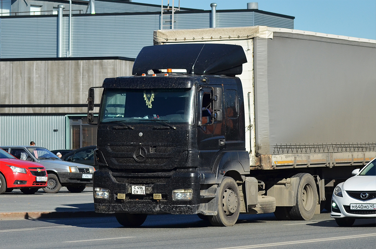 Тюменская область, № С 496 СУ 72 — Mercedes-Benz Axor 1836