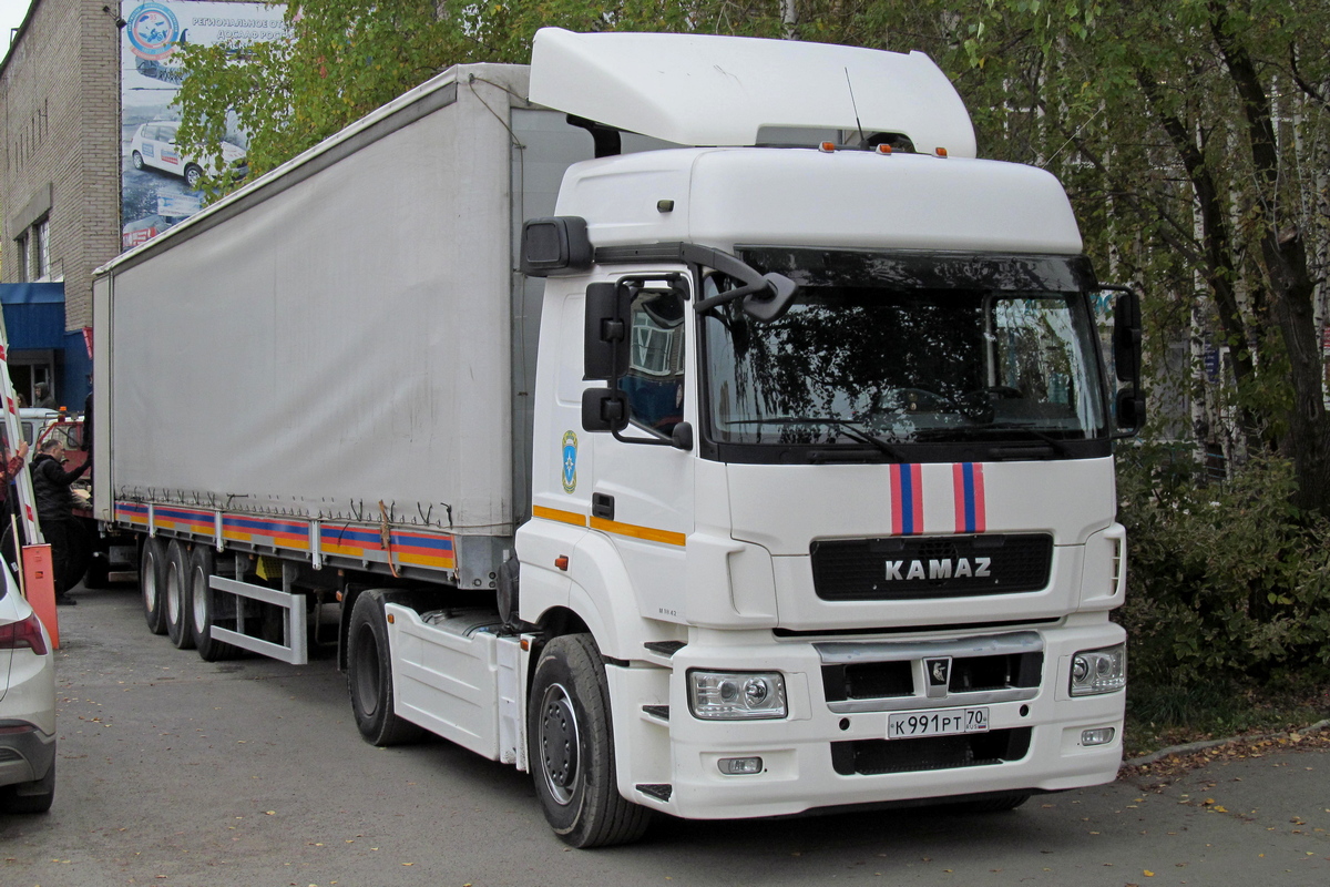 Томская область, № К 991 РТ 70 — КамАЗ-5490-T5(68)