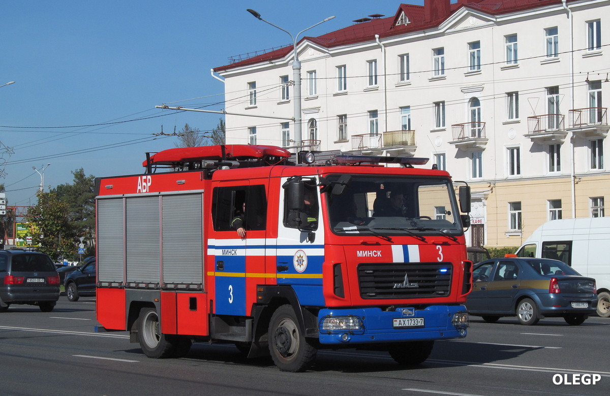 Минск, № АХ 1733-7 — МАЗ-4371 (общая модель)
