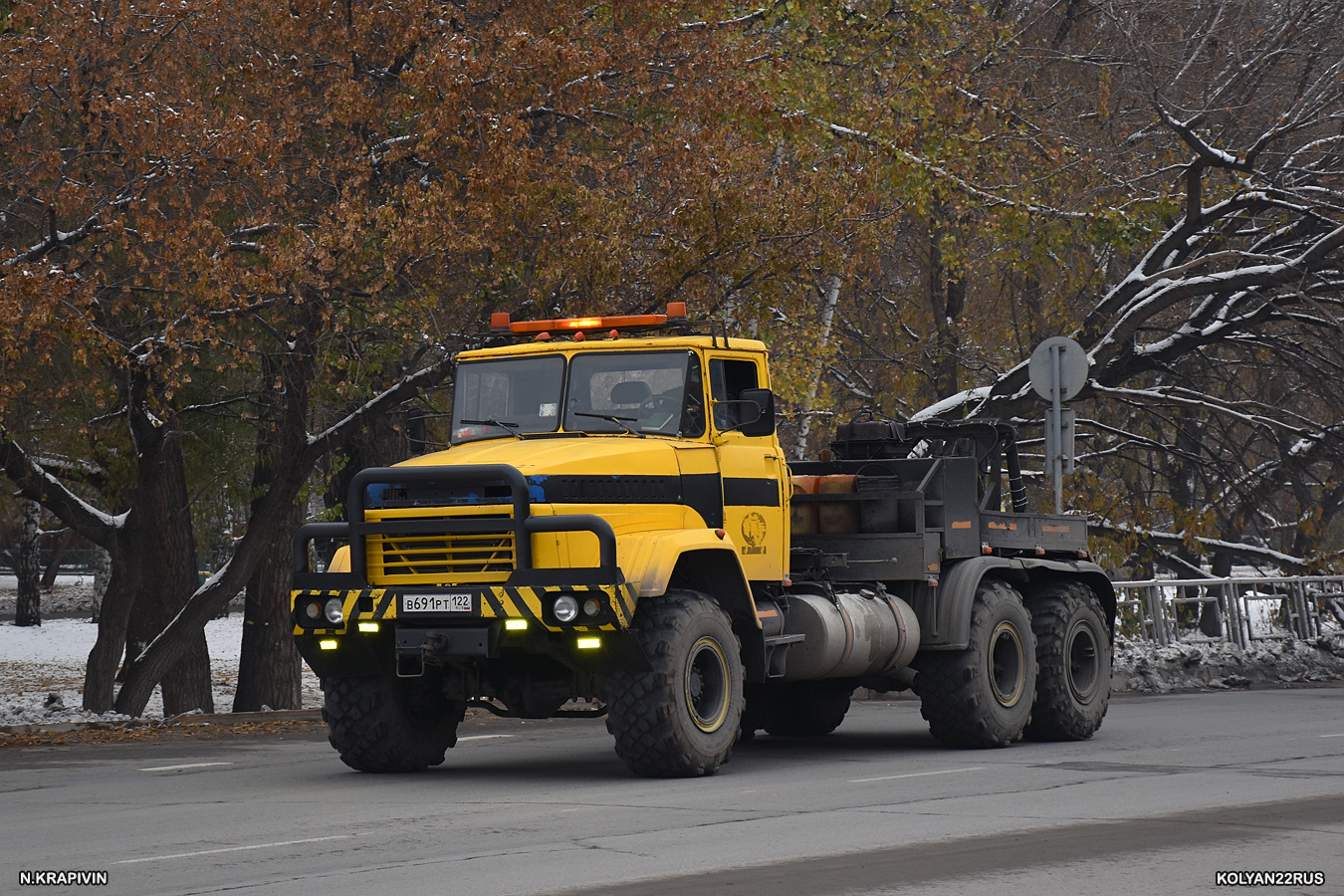 Алтайский край, № В 691 РТ 122 — КрАЗ-260