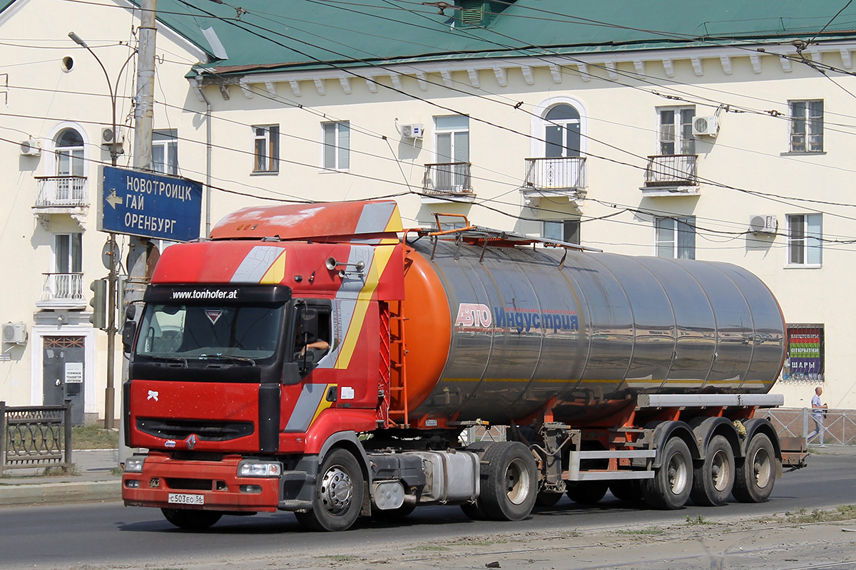 Оренбургская область, № С 503 ЕО 56 — Renault Premium ('1996)
