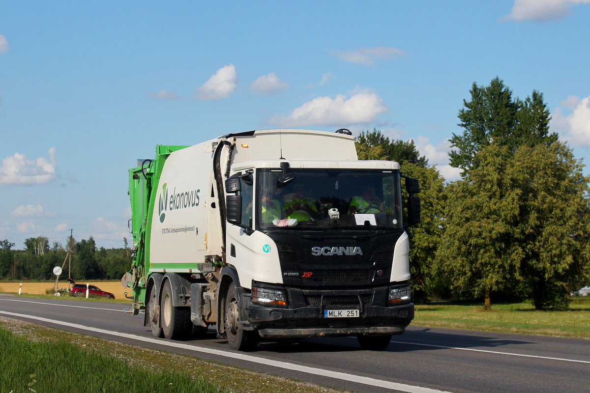 Литва, № MLK 251 — Scania ('2016) P280