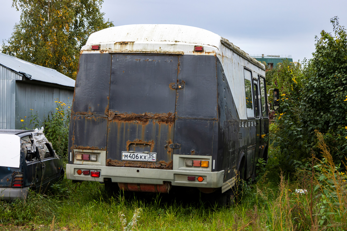 Вологодская область, № М 406 КХ 35 — ПАЗ-3205 (общая модель)
