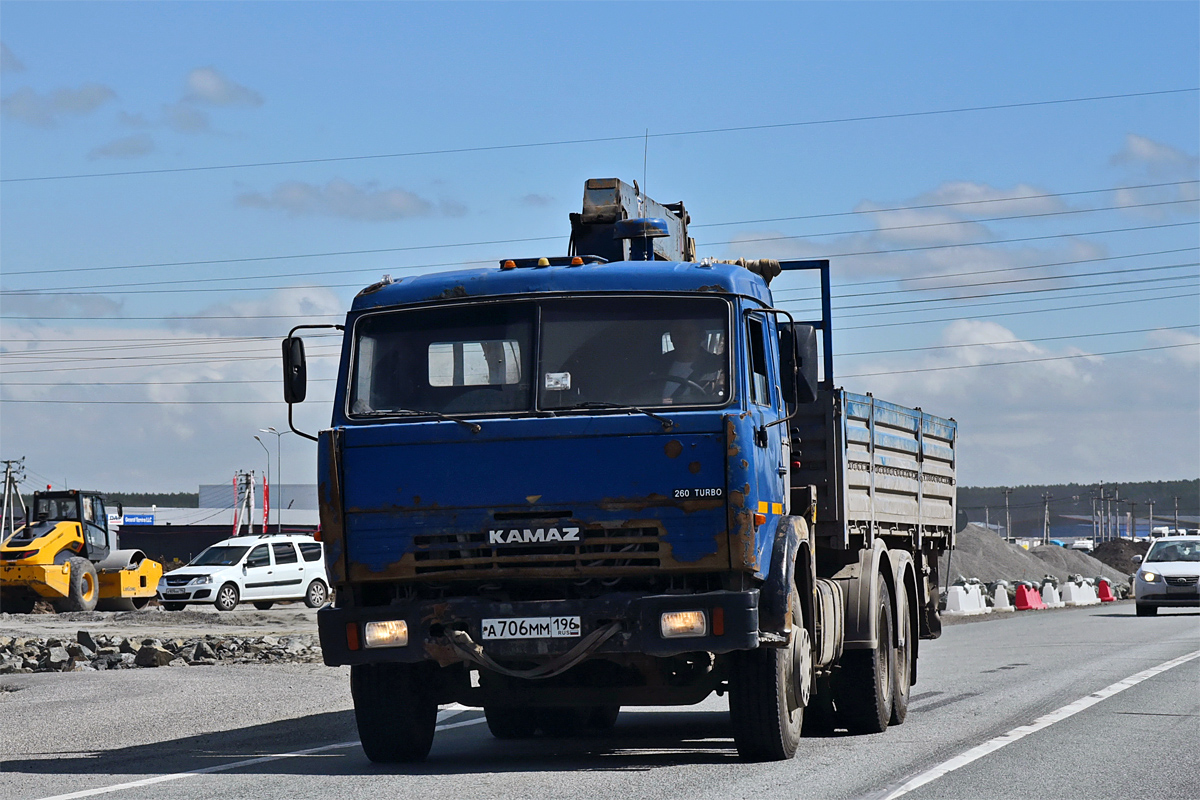Свердловская область, № А 706 ММ 196 — КамАЗ-53215 [532150]