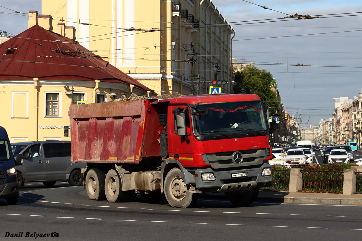 Санкт-Петербург, № Р 475 УО 198 — Mercedes-Benz Actros '09 3341 [Z9M]