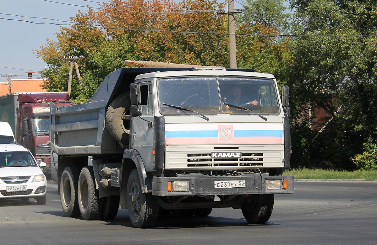 Оренбургская область, № Е 231 ВУ 56 — КамАЗ-5511