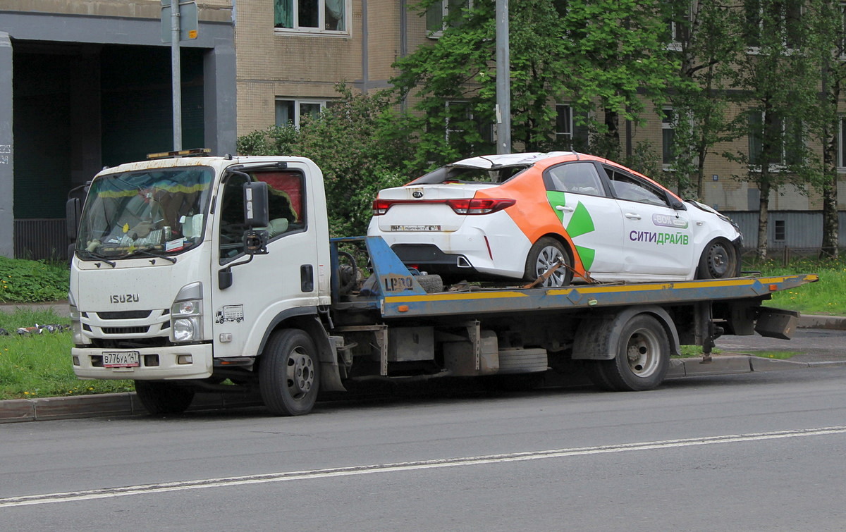 Ленинградская область, № В 776 УА 147 — Isuzu NPR75 [Z7X]