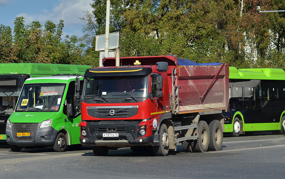 Тюменская область, № Р 137 РВ 72 — Volvo ('2010) FMX.400 [X9P]