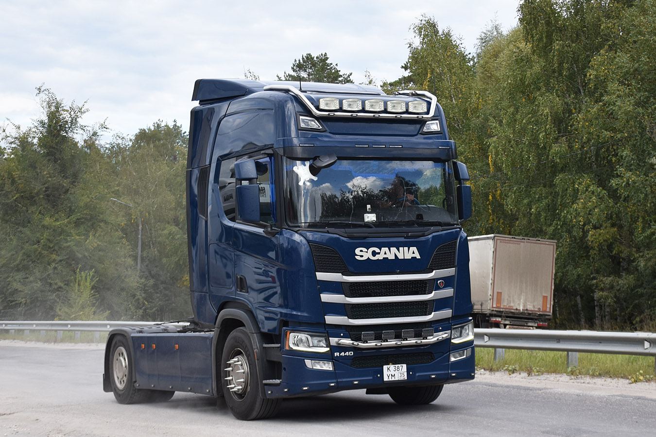Вологодская область, № К 387 УМ 35 — Scania ('2016) R440