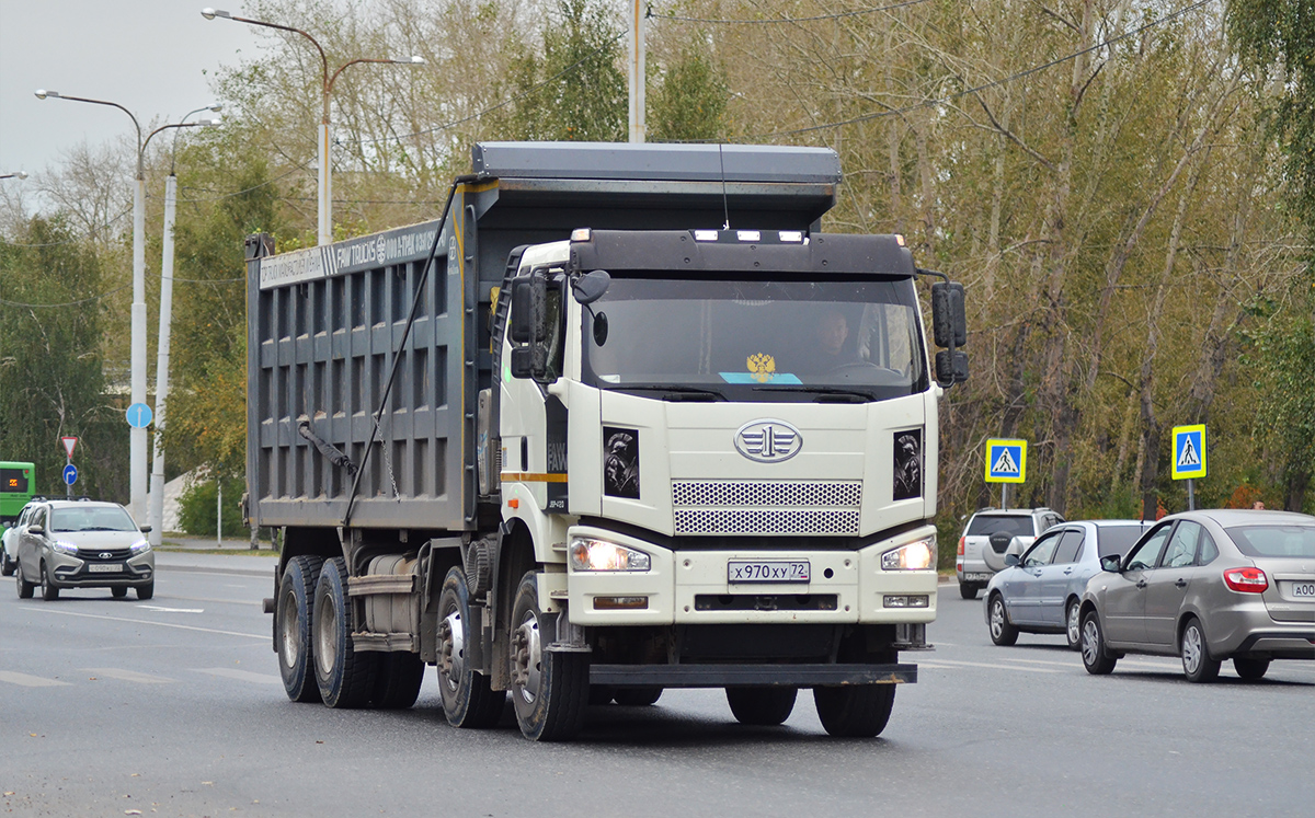 Тюменская область, № Х 970 ХУ 72 — FAW J6 CA3310