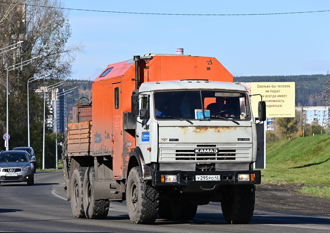 Кемеровская область, № У 295 РО 42 — КамАЗ-43118-15 [43118R]