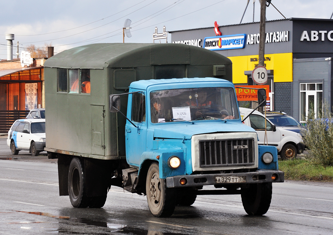 Омская область, № А 329 ТТ 55 — ГАЗ-3307