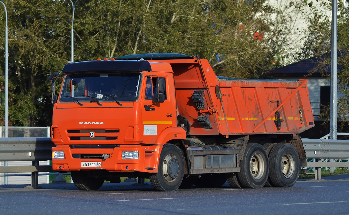 Тюменская область, № У 517 РР 72 — КамАЗ-65115-50