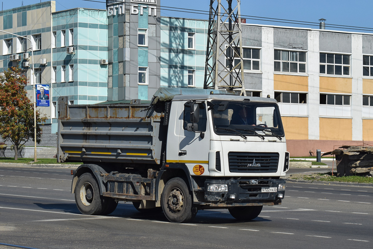 Алтайский край, № Н 122 УА 22 — МАЗ-5550B3