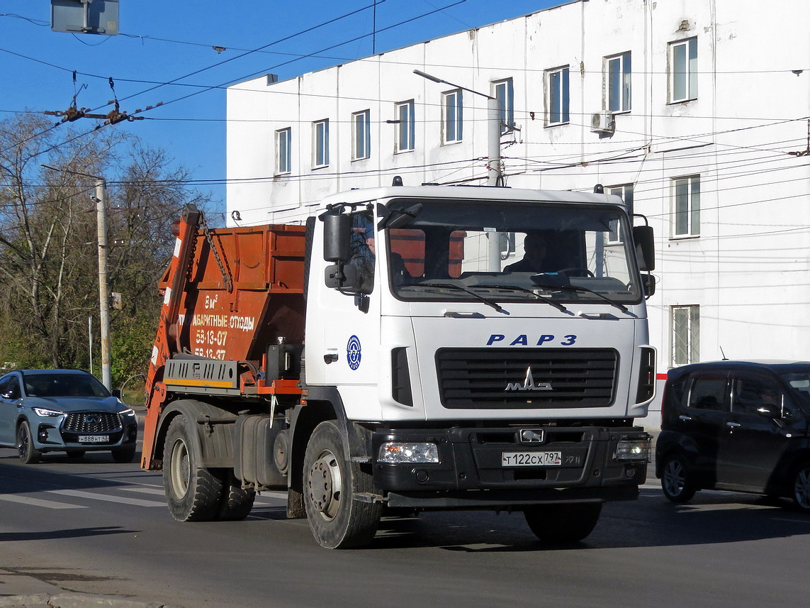 Кировская область, № Т 122 СХ 797 — МАЗ-555025