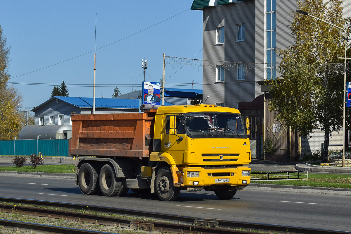 Алтайский край, № К 594 УО 22 — КамАЗ-65116-N3(78)