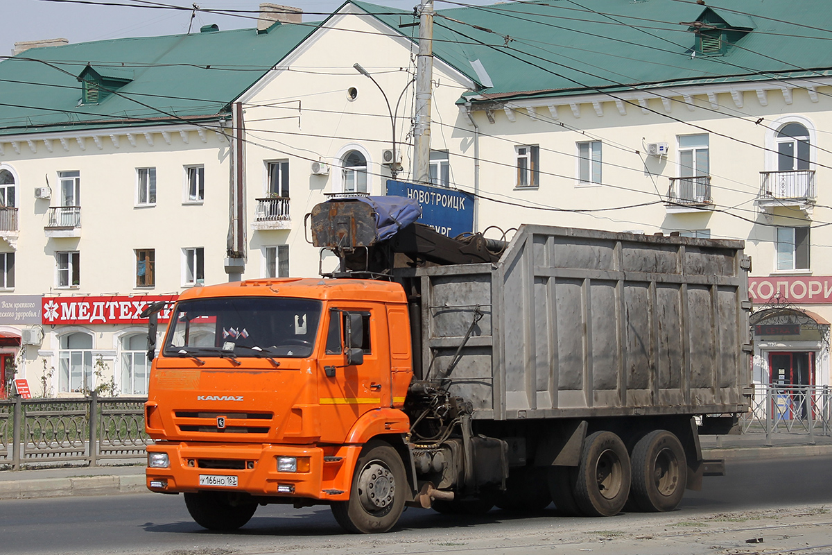 Самарская область, № У 166 НО 163 — КамАЗ-65115-A4(23)