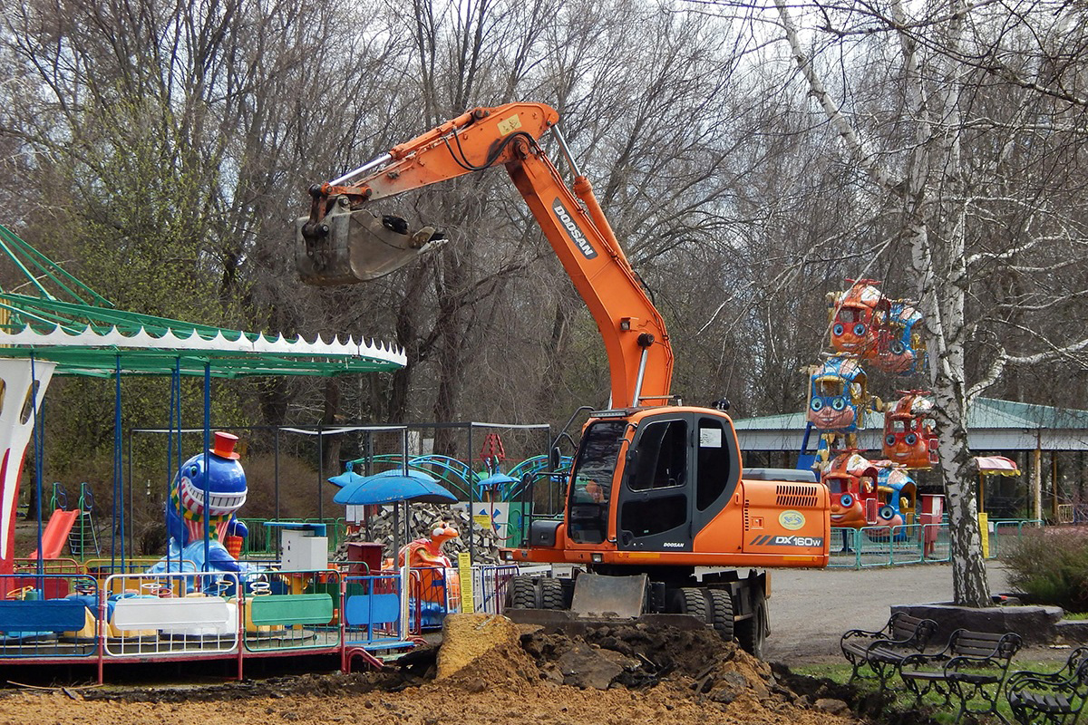 Белгородская область, № 5911 ЕС 31 — Doosan DX160W