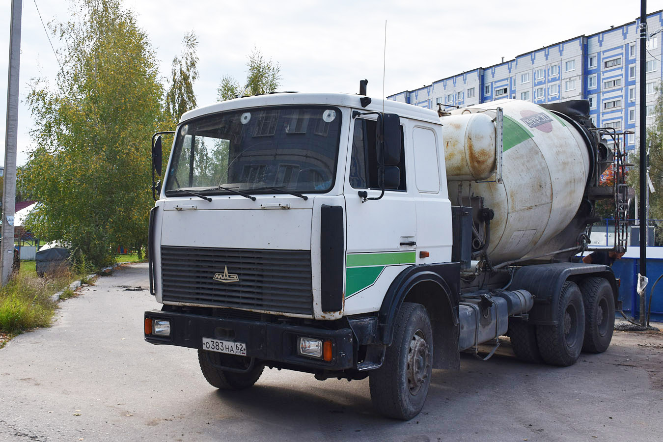 Рязанская область, № О 383 НА 62 — МАЗ-630305