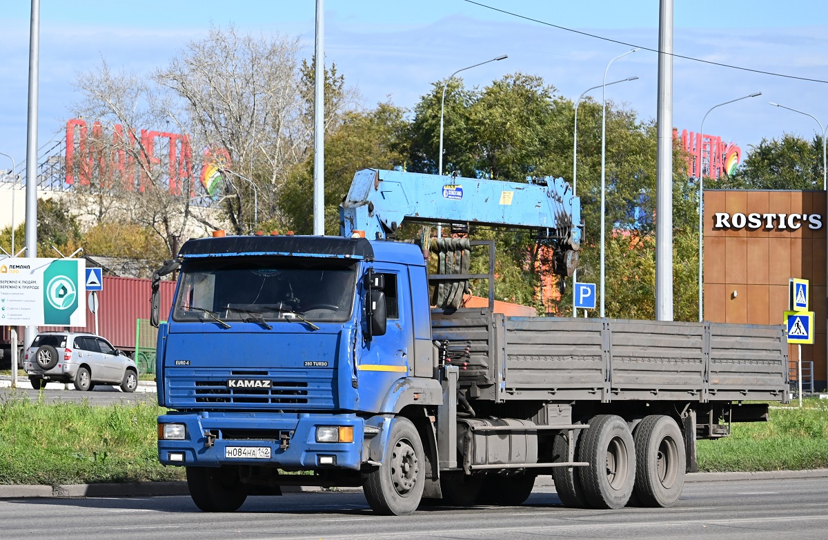 Кемеровская область, № Н 084 НА 142 — КамАЗ-65117-N3(78)
