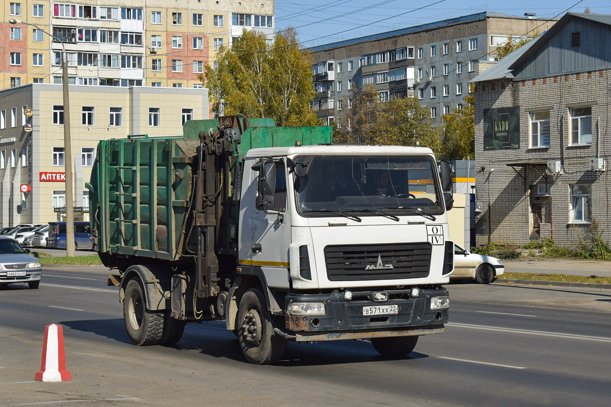 Алтайский край, № В 571 ХХ 22 — МАЗ-5340B2