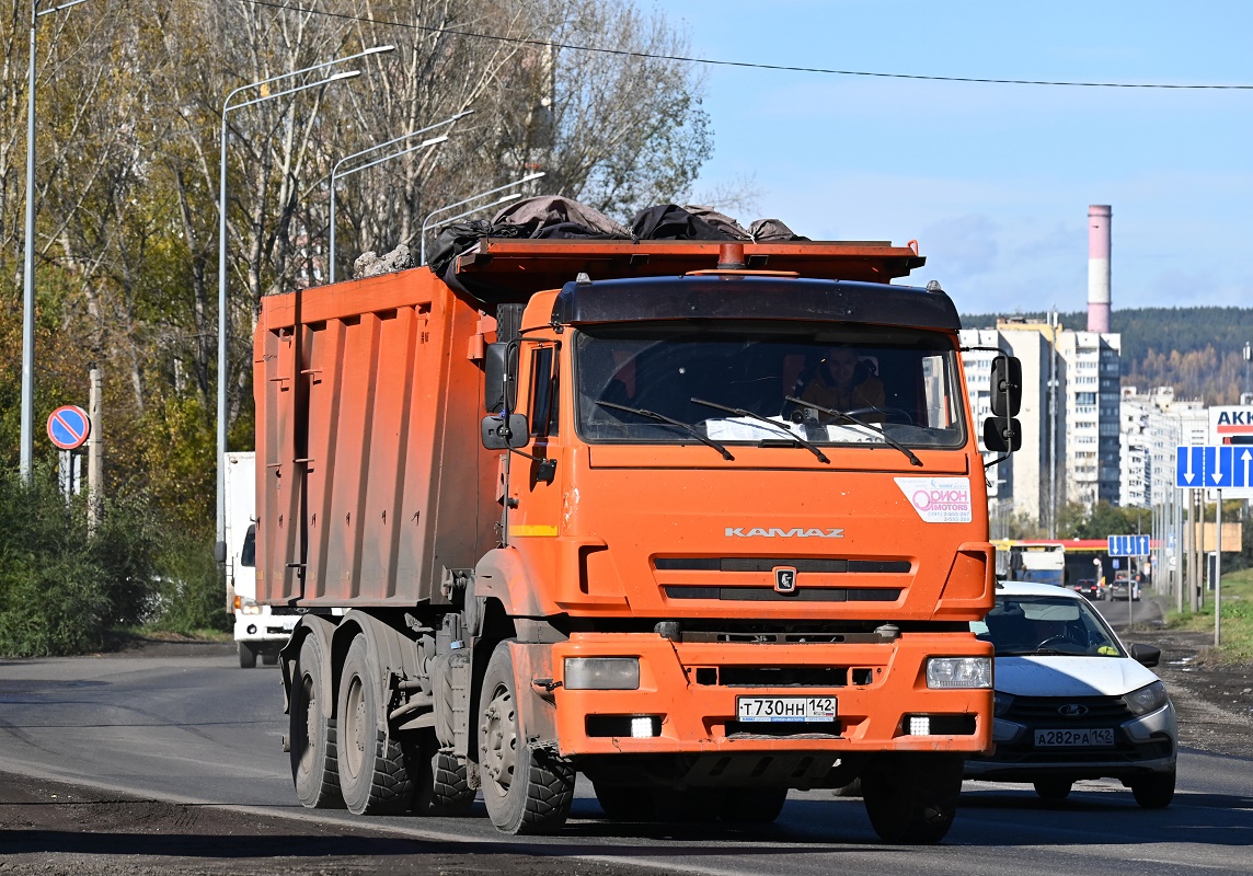Кемеровская область, № Т 730 НН 142 — КамАЗ-6520-53