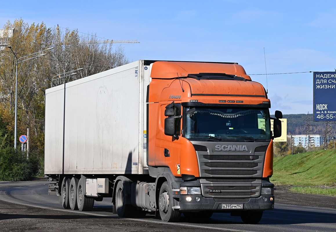 Кемеровская область, № В 395 РМ 142 — Scania ('2013) R440