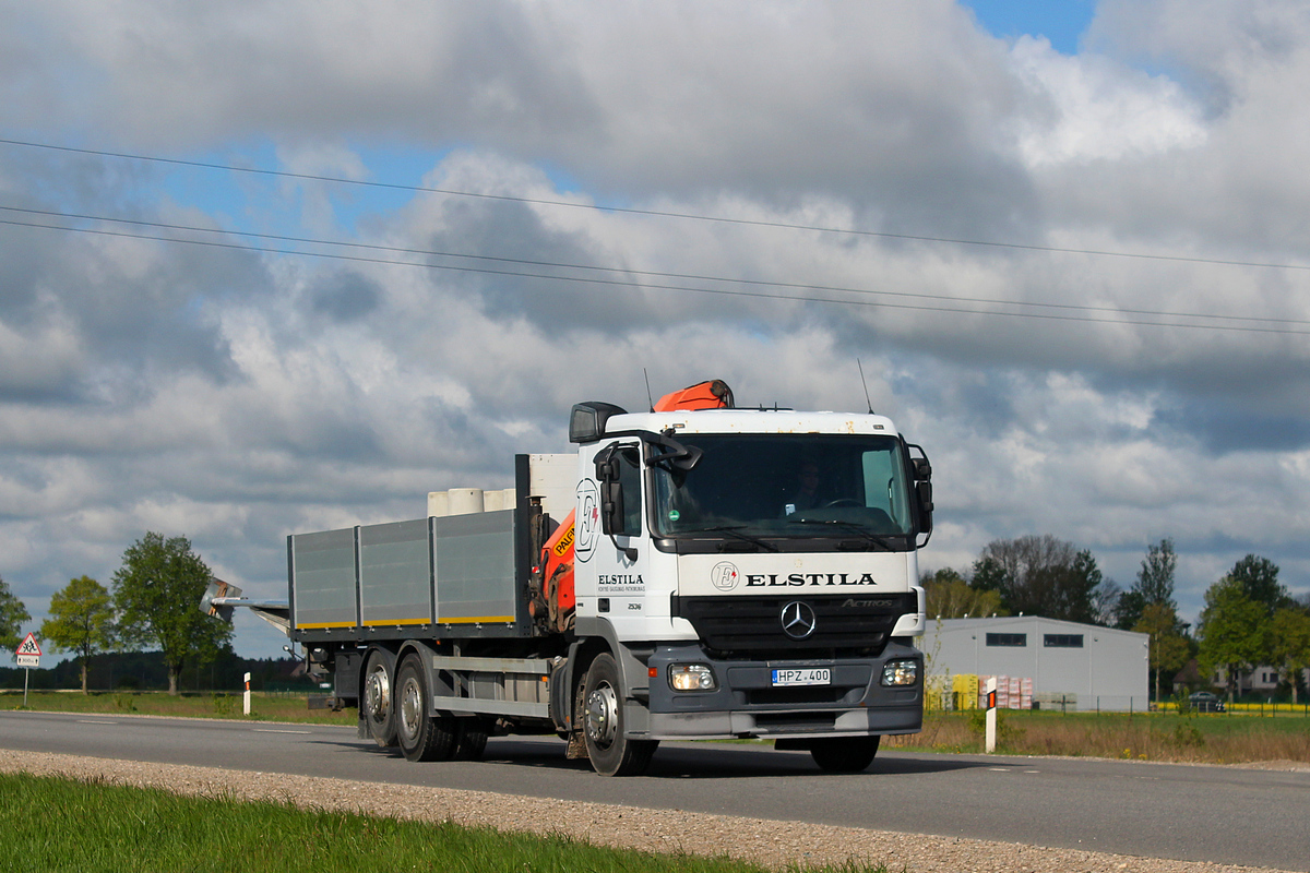 Литва, № HPZ 400 — Mercedes-Benz Actros ('2003) 2536
