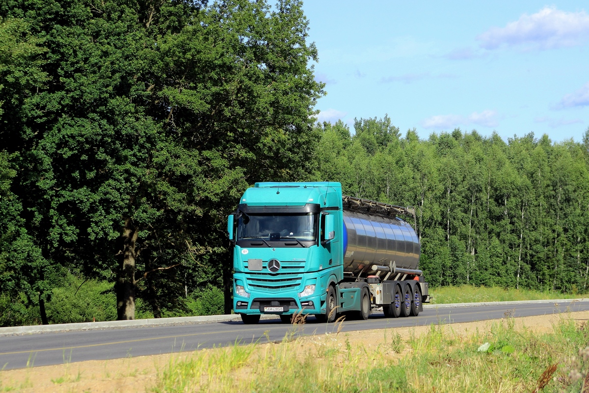 Могилёвская область, № АМ 4285-6 — Mercedes-Benz Actros ('2011)