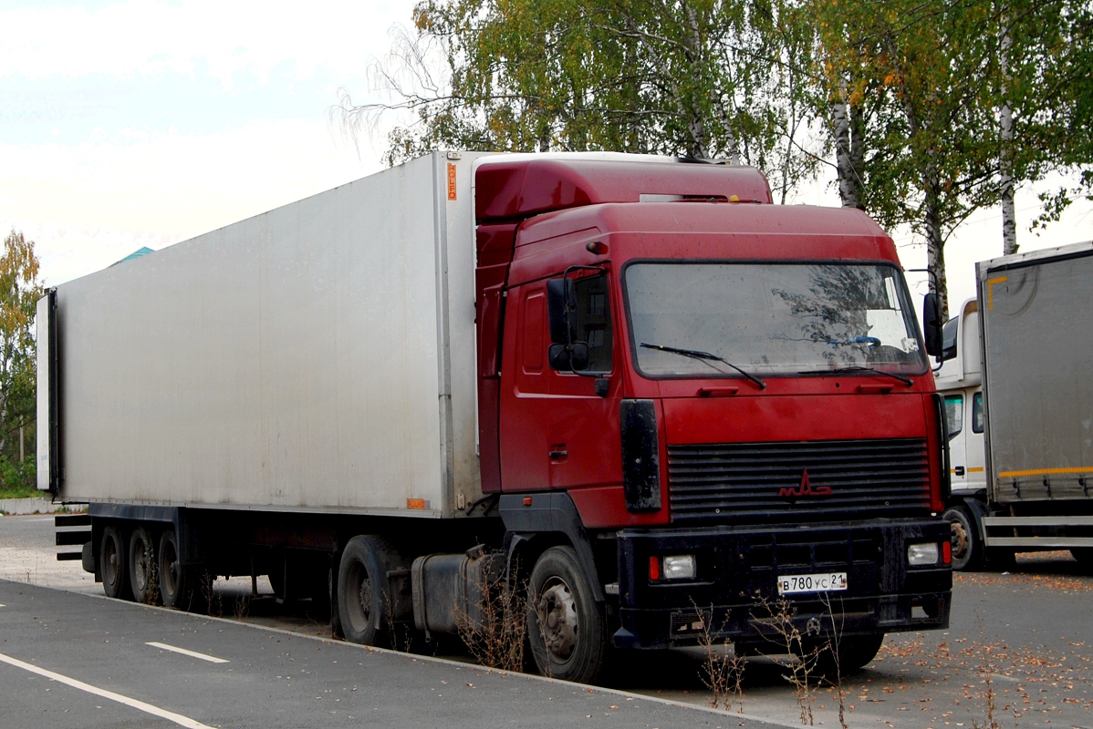 Чувашия, № В 780 УС 21 — МАЗ-5440A9