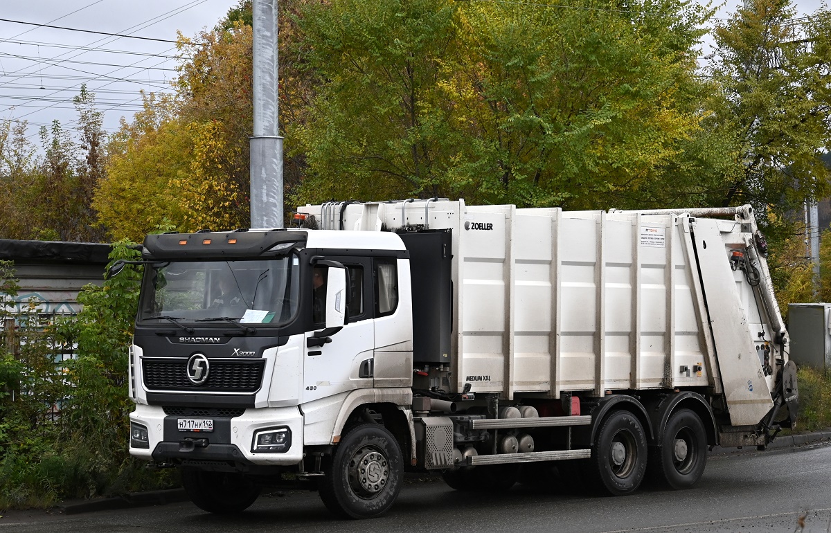 Кемеровская область, № Н 717 НУ 142 — Shaanxi Shacman X3000 SX3258