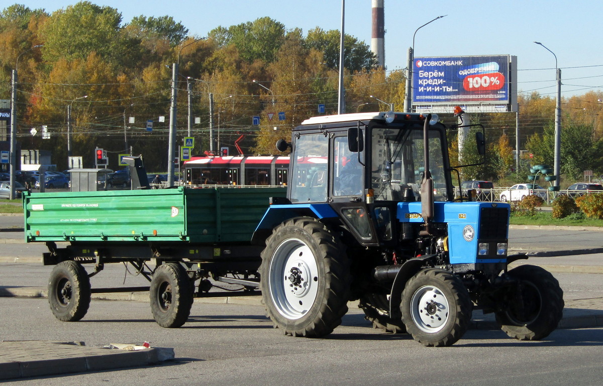 Санкт-Петербург, № 7777 СА 78 — Беларус-82.1