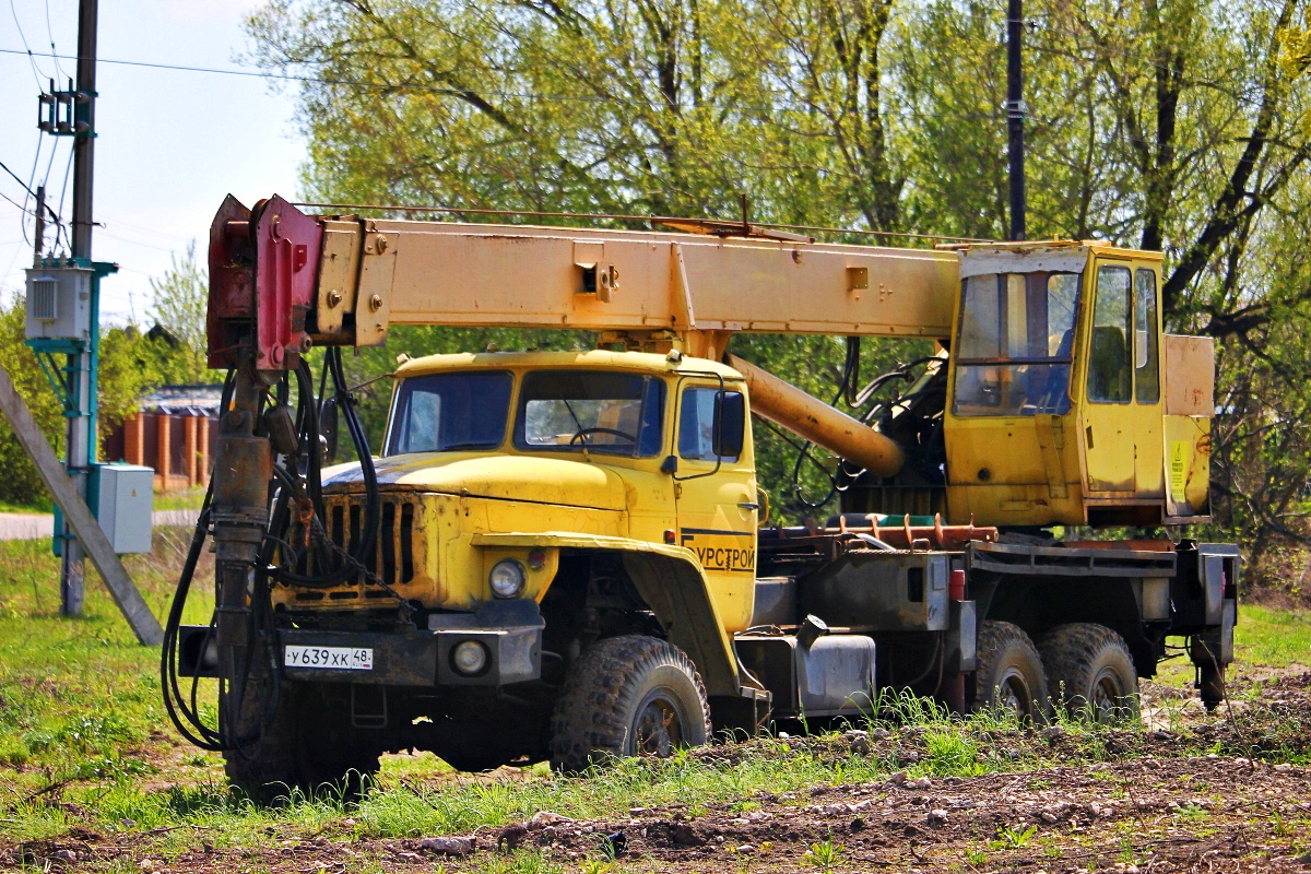 Липецкая область, № У 639 ХК 48 — Урал-4320 / 5557 (общая модель)