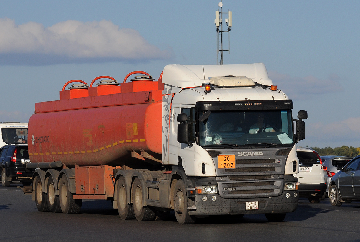 Омская область, № А 919 КЕ 155 — Scania ('2004) P380
