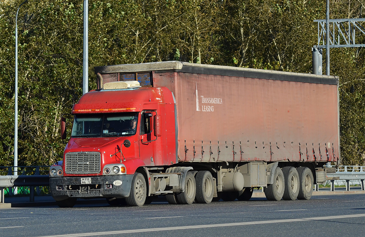 Тюменская область, № М 538 МА 72 — Freightliner Century Class