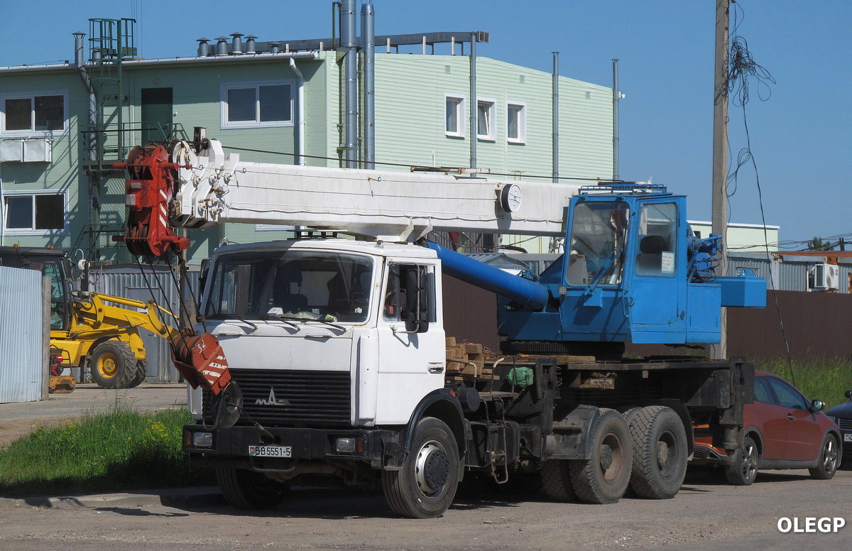 Минская область, № ВВ 5551-5 — МАЗ-6303 (общая модель)