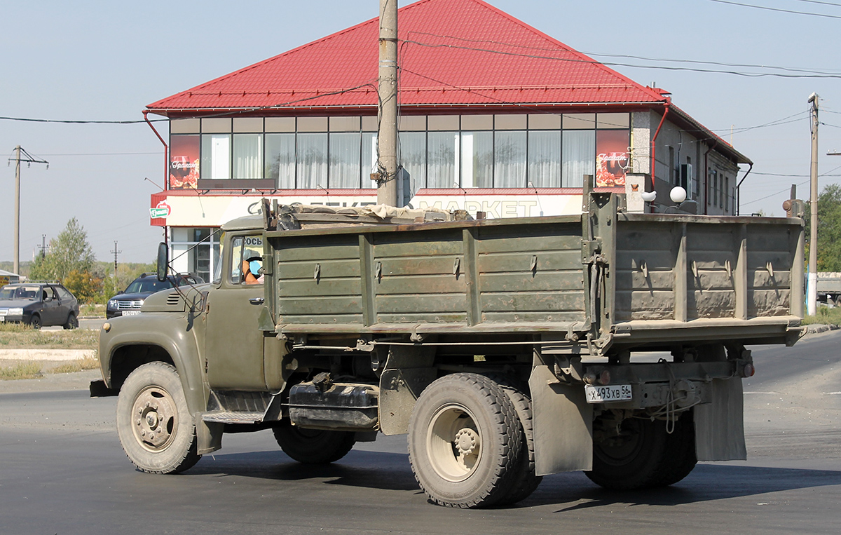 Оренбургская область, № Х 493 ХВ 56 — ЗИЛ-495710