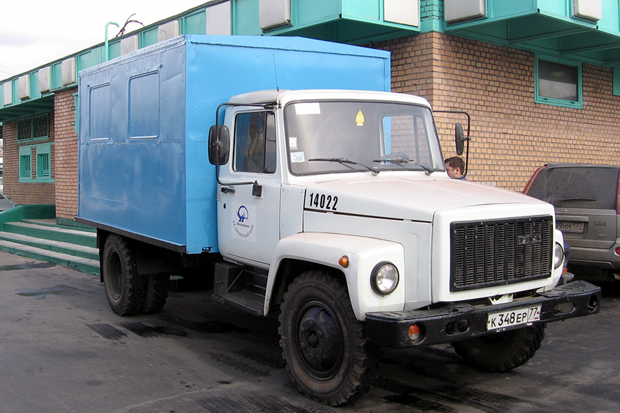 Москва, № 14022 — ГАЗ-3307