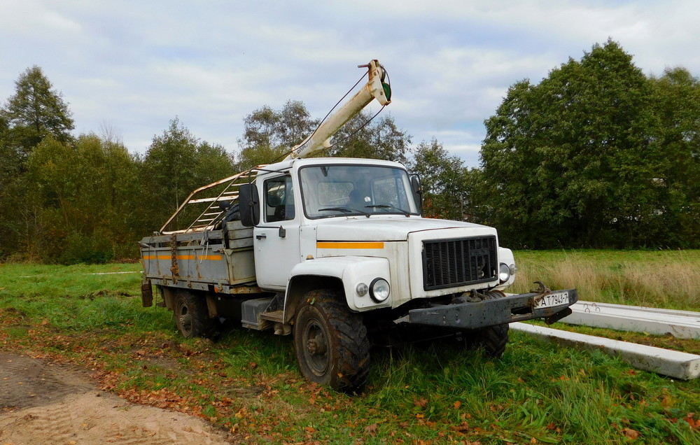Гродненская область, № AT 7943-7 — ГАЗ-3308 (общая модель)