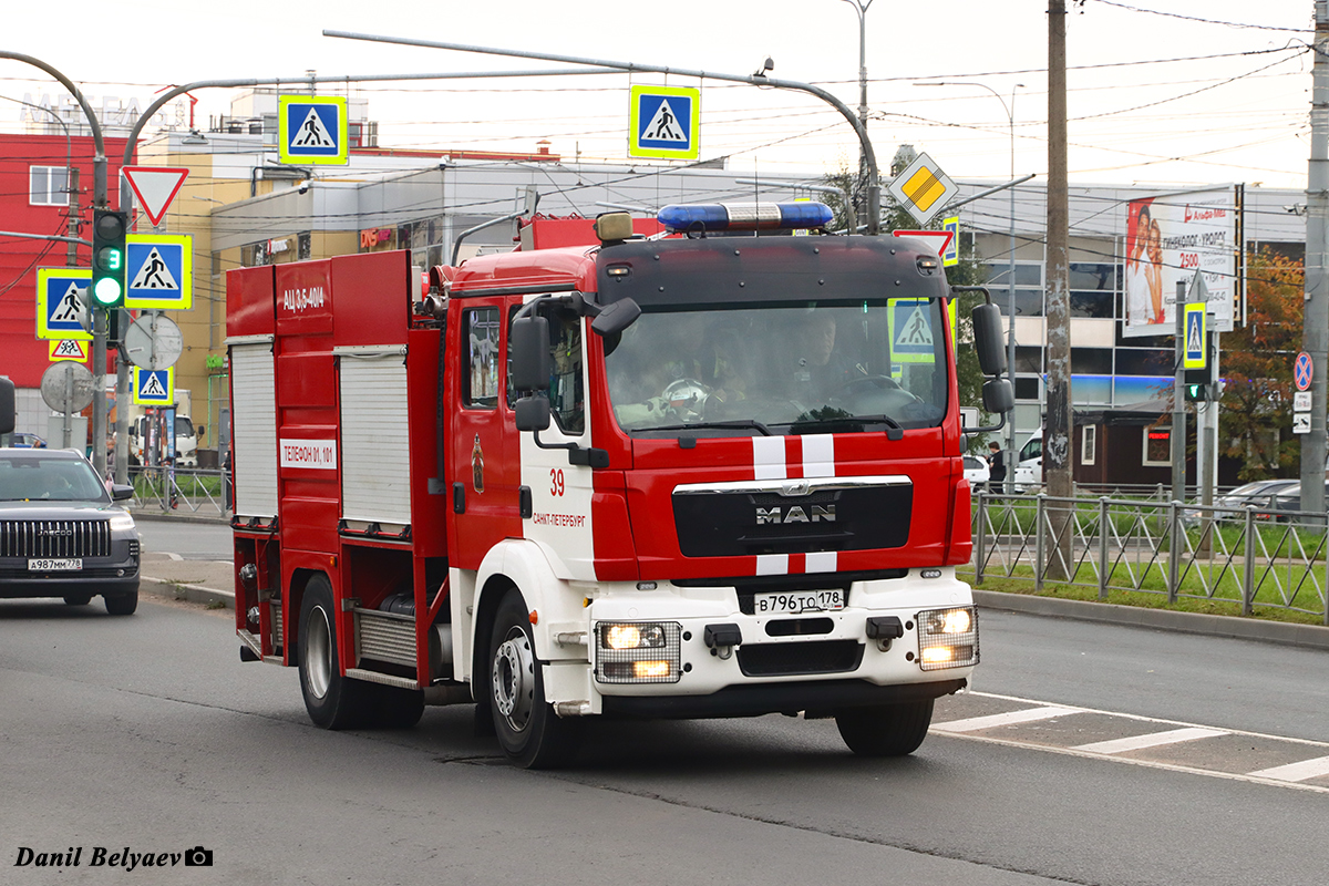 Санкт-Петербург, № В 796 ТО 178 — MAN TGM (общая модель)