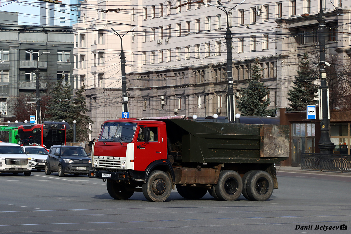 Челябинская область, № У 785 РЕ 74 — КамАЗ-55111 [551110]