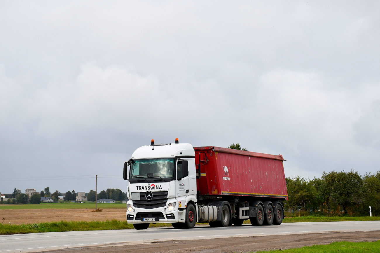 Литва, № MMR 481 — Mercedes-Benz Actros ('2011)