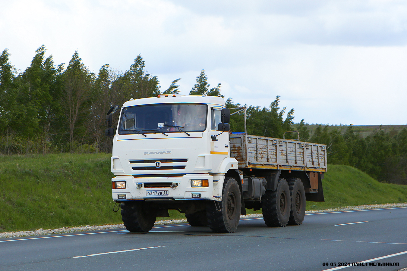 Самарская область, № О 317 УВ 11 — КамАЗ-43118-46