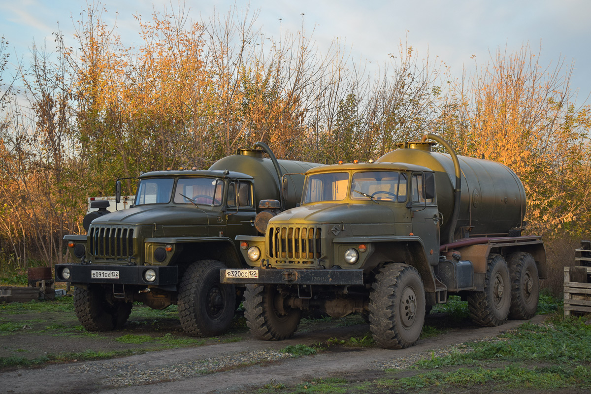 Алтайский край, № В 320 СС 122 — Урал-4320-10