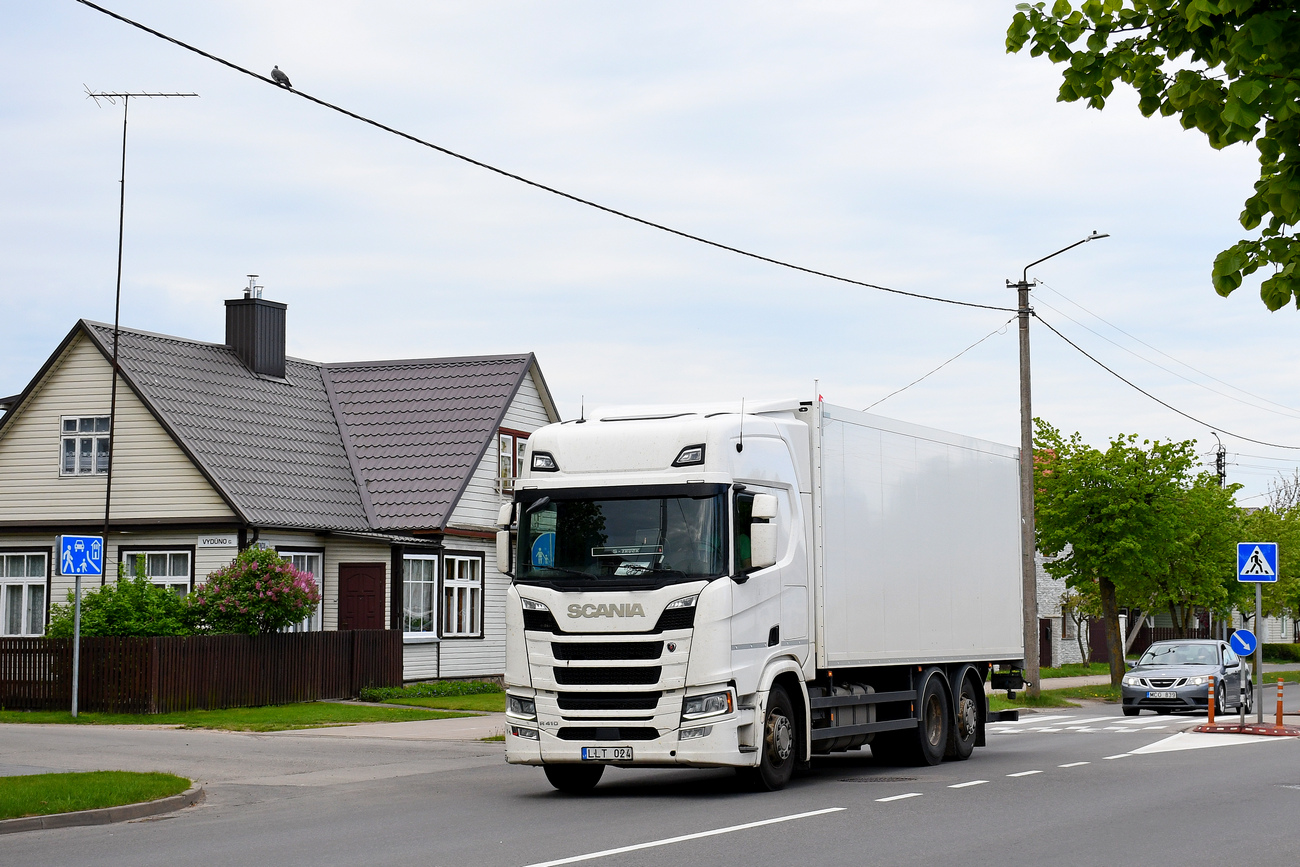 Литва, № LLT 024 — Scania ('2016) R410