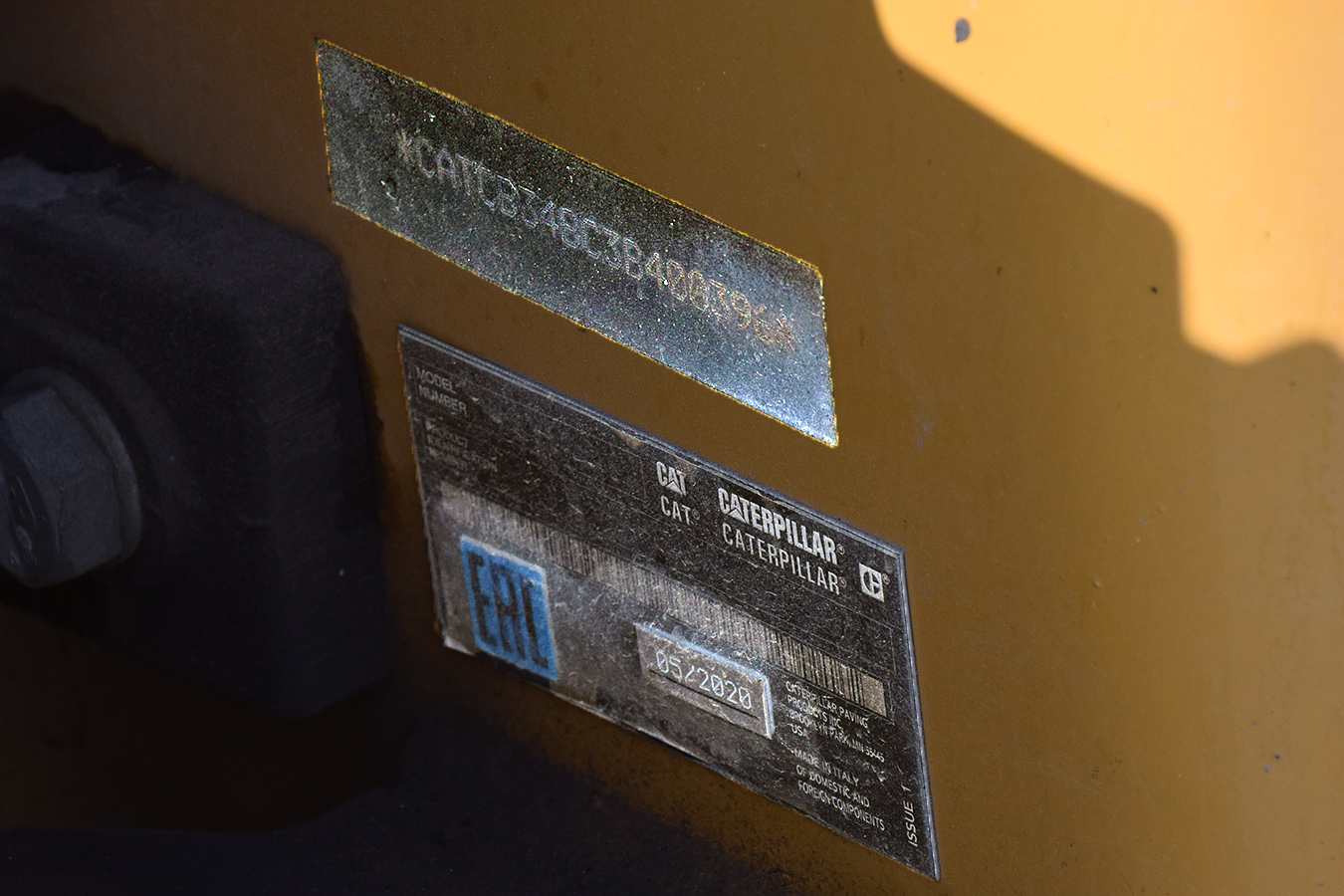 Волгоградская область, № (34) Б/Н СТ 0231 — Caterpillar (общая модель)