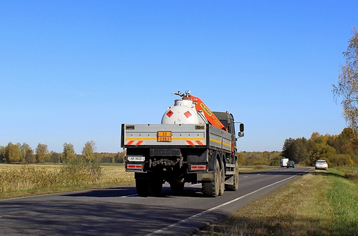 Витебская область, № АК 9822-2 — КамАЗ-43118 (общая модель)