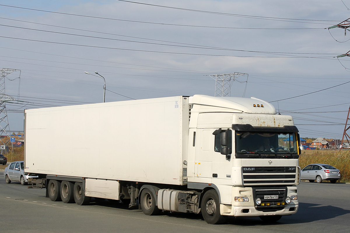 Санкт-Петербург, № У 641 ВА 178 — DAF XF105 FT
